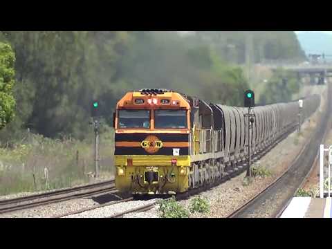Hunter Valley  Coal Trains Beresfield.