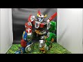 Ultimate EX Review Toynami Voltron Ultimate EX Golion Secret Of How To Pose Squatting