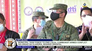 Municipal Task Force to End Local Communist Armed Conflict inilunsad sa Claveria, Misamis Oriental