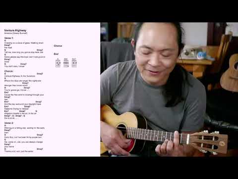 100 Days of Uke Day 71 (Ventura Highway, America)