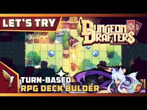 Dungeon Drafters - DEMO | GamePlay | Let's Try (RPG - Turn Based Deck Bulder)