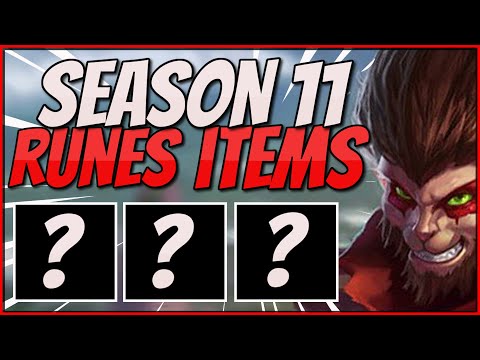 BEST Season 11 ITEMS & RUNES On Wukong!! | Build Like This And Start The Climb - League of legends