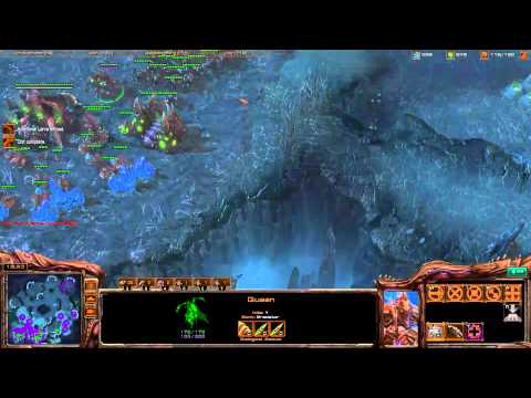 Destiny teaching KatieShay ZvT (Playing vs. Mech) - Starcraft 2 Lesson