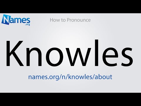 How to Pronounce Knowles