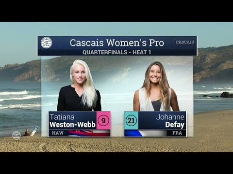 Cascais Women's Pro: Quarterfinals, Heat 1