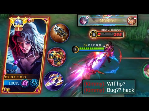 ARLOTT UNLIMITED SHIELD & LIFESTEAL, BUG?? OR PRO ARLOTT‼️