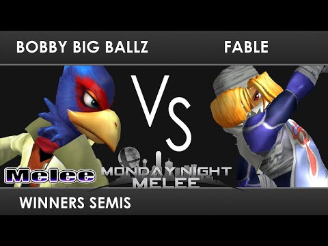 MNM 345 - Winners Semis - bobby big ballz (Falco) VS Fable (Sheik) - SSBM Melee