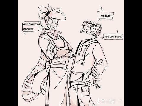 Cosmo x sprout comic!!! Og artist on tiktok!!!! (4am post because i cant sleep)