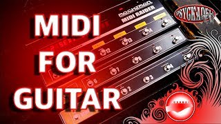 Video thumbnail for Midi for guitar #2 - How to use a midi pedalboard by Psyckadeli TV