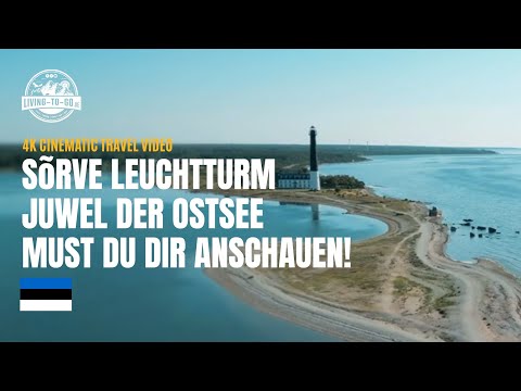 🇪🇪 Der Sõrve Leuchtturm, verborgenes Juwel der Ostsee - Ein muss in Estland! | 4K Drone Cinematic