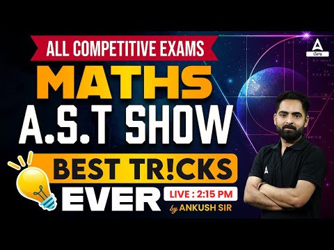 Punjab Police & PSSSB 2024 | Maths | Best Short Tricks (A.S.T Show ) | By Ankush Sir