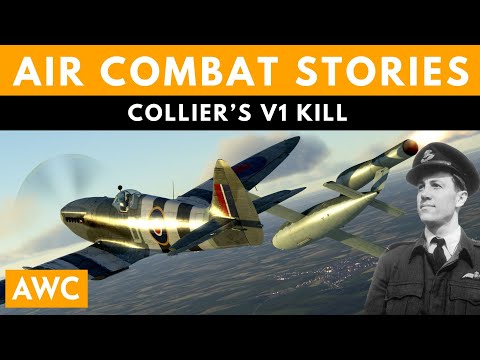 The first V-1 tipping in WWII by Kenneth Collier - 23rd June 1944