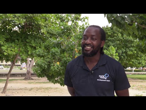 First black South African Olympic rowing champion in Barbados