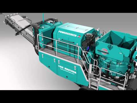 1150 Maxtrak Cone Crusher | Animation