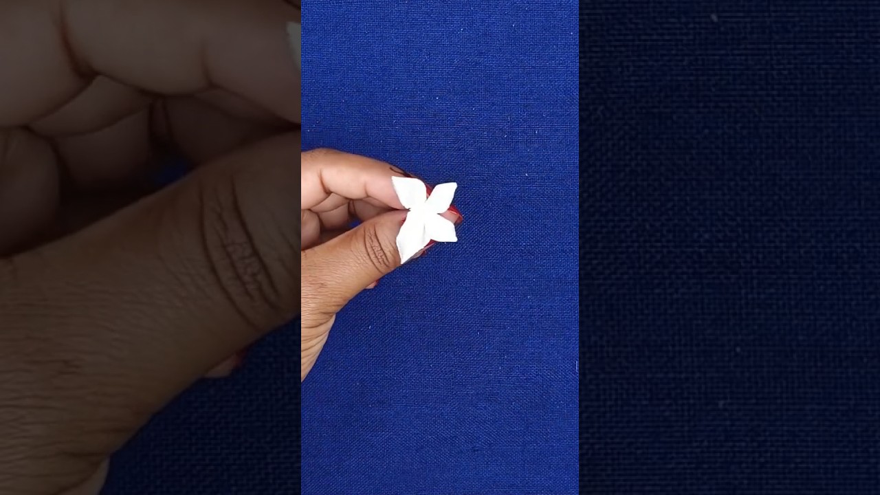 Jasmine Flower Making #flowers #Ribbon Flowers Making # SUJATA DAS