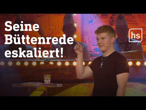 "Haftbefehl im Unterricht?" Fiete (15) mischt die Fastnacht auf | hessenschau