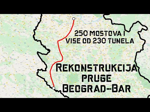 Rekonstrukcija pruge Beograd-Bar