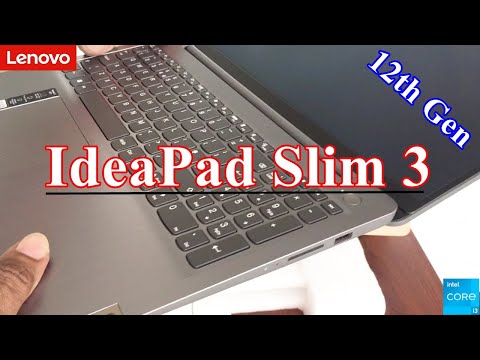 Lenovo IdeaPad Slim 3 Core i3 12th Gen Review | Unboxing
