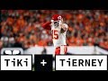 Patrick Mahomes' Knee Injury Changes The AFC Playoff Race | Tiki + Tierney