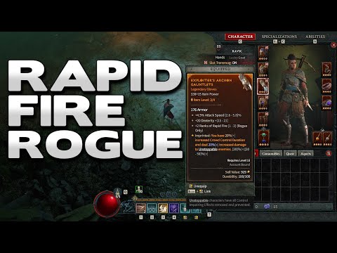 Diablo IV Beta - Rapid Fire Rogue
