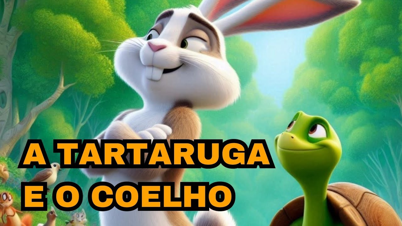 A Tartaruga e o Coelho | História para Crianças