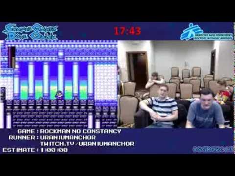 [SGDQ 2013] Rockman No Constancy - Uraniumanchor (1:26:31)