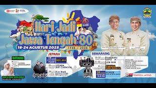 Download lagu LIVE | PARADE SENI BUDAYA JAWA TENGAH  MEMERIAHKAN HARI JADI KE 80 mp3