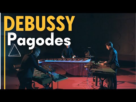 Claude Debussy Pagodes - for 3 Percussionists (transcr. by Kai Strobel) [excerpt]