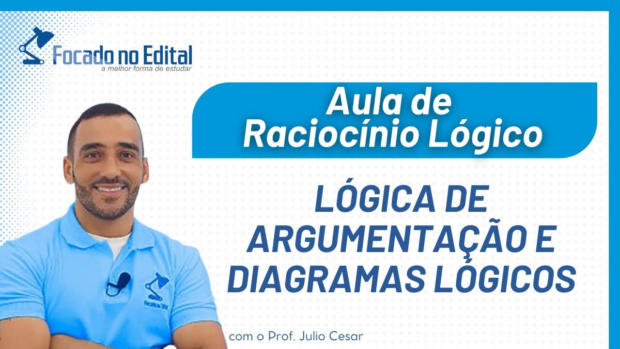 Aula de Raciocínio Lógico - Lógica de Argumentação e Diagramas Lógicos