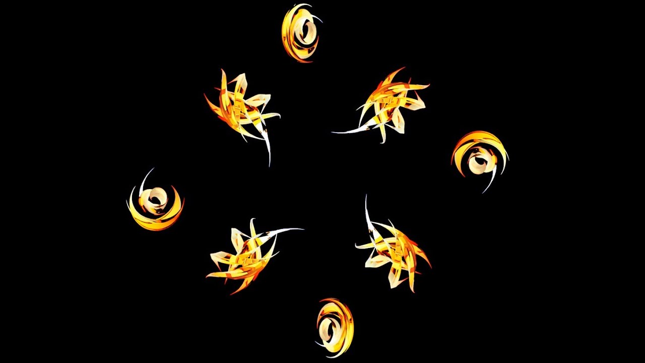 Parlayan kristaller animasyonu 3D Model