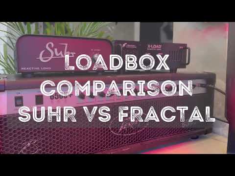 Guitar Loadbox comparison Suhr REACTIVE LOAD vs Fractal X-Load LB-2 Reactive Load Box