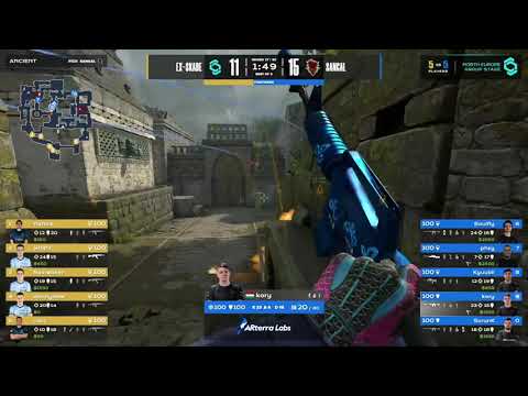 Soulfly 3 M4A1 S kills - SANGAL VS EX SKADE - NORTH EUROPE PLAYOFFS - CSGO