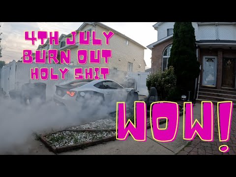 Scion FRs 1jzgte VVTI swapped - 4th July Huge Burn out Holy shit !!!!