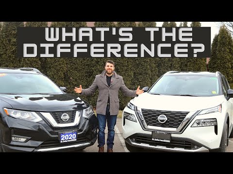 2021 Nissan Rogue vs 2020 Nissan Rogue Whats the Difference?
