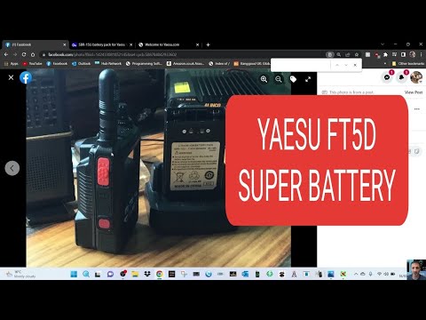 YAESU FT5D Super Battery SBR-15li  3800mah