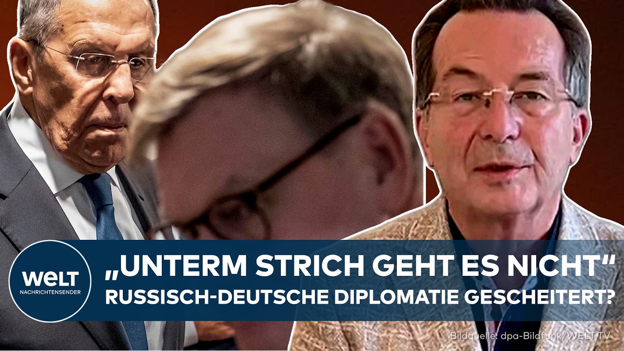 UKRAINE-KRIEG: "Unterm Strich geht es nicht" – Ist die russisch-deutsche Diplomatie gescheitert?