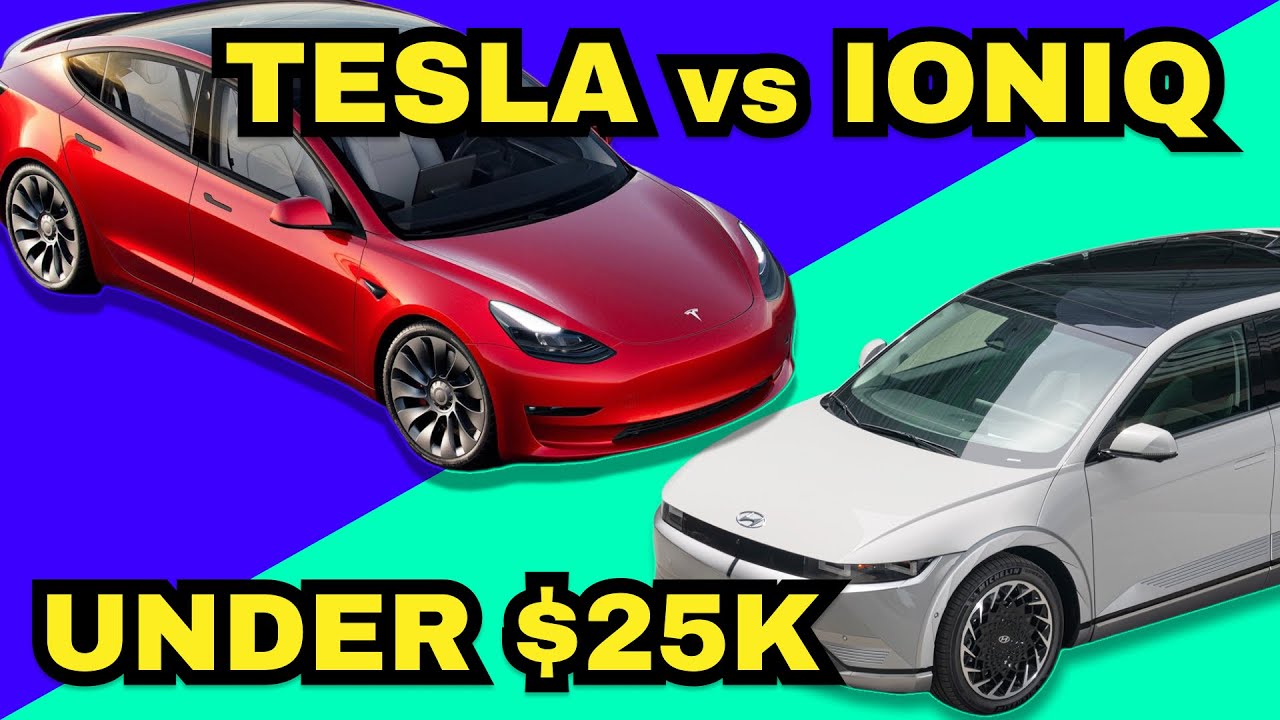 Tesla Model 3 vs. Hyundai Ioniq 5: Which Used EV Under $25k is the Smartest Buy?