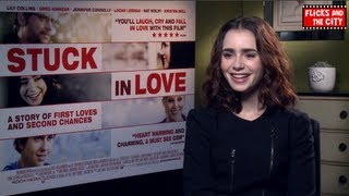Lily Collins Interview - Stuck In Love & The Mortal Instruments City of Bones