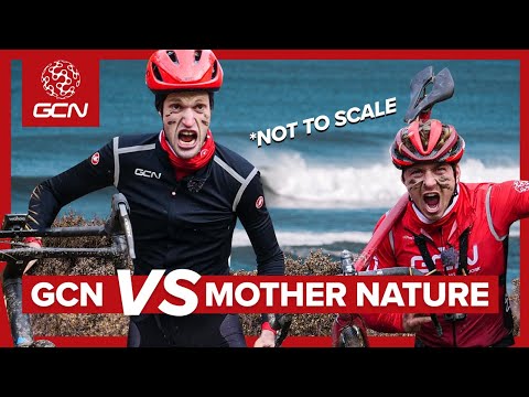 Can We Ride Faster Than A Tidal Wave? | GCN VS The Severn Bore