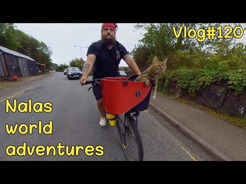 NALA back on the BIKE 🚲😻 Vlog #120