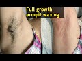 Very Full Growth Armpit Shaving Shaving Waxing Armpitshaving Rajlaxmi Vlogs ️ Pummy Beauty World
