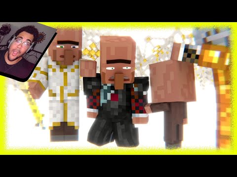 Annoying Villagers 63 - Minecraft Animation by MrFudgeMonkeyz (REACTION VIDEO)