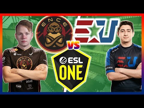 DON'T GIVE UP 😎 - 🇫🇮 ENCE vs 🇺🇸 eUnited Highlights - ESL One New York 2019 * Train