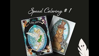 SPEED COLORING DISNEY # 1 Vitraux Tome 2