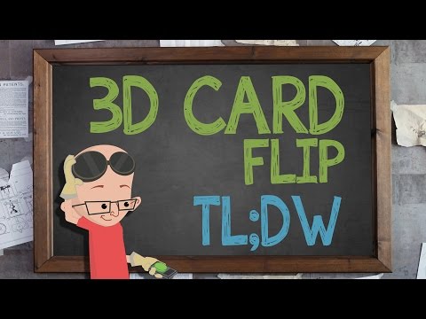 3D Card Flip: TL;DW - Supercharged