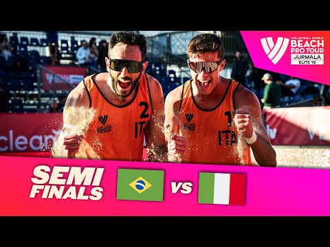 Andre/George vs. Nicolai/Cottafava - Semi-Final Highlights Jurmala 2022 #BeachProTour