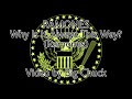 RAMONES - Why Is It Always This Way? (Lyric Video)