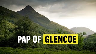 The Pap of Glencoe - FULL hike & route map
