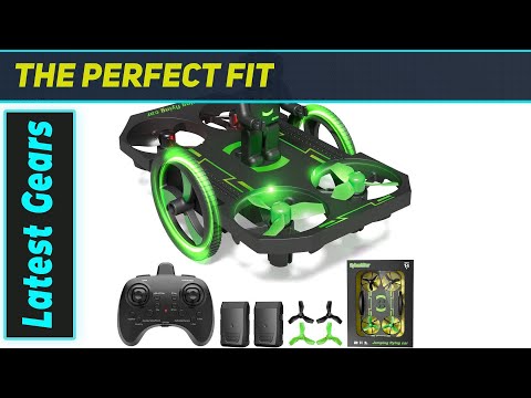 Best Mini Drone for Kids? SPINORBITOR EC170 Jumping Drone Test!