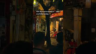 An Evening in Hanoi 🏮✨ #vietnam #hanoi #shorts #trending